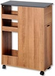KESPER&reg; K&uuml;chenwagen Nischenregal, rustikal, FSC, (1 St), mit herausnehmbaren