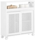 SoBuy Beistellwagen BZR119, Nischenregal 20cm Nischenschrank mit Rollen...