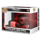 Funko Sammelfigur Disney Tron Ares Athena with Light Cycle #316