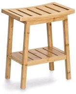 Zeller Present Badaccessoire-Set Hocker m. Ablage, Bambus