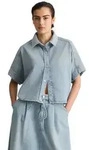 Marc O'Polo DENIM Jeansbluse aus reiner Baumwolle