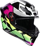 AGV Motorradhelm K1 S Punkpulse Helm, vorbereitet f&uuml;r...