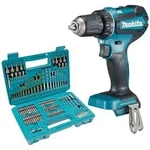 Makita Akku-Schrauber DDF 485 Z 18 V 50 Nm Brushless + 102 tlg. Bit Bohrer Set - ohne