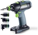 FESTOOL Bohrschrauber Festool Akku-Bohrschrauber T18+3 Basic-Set