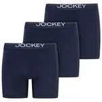 Jockey Langer Boxer Cotton Stretch (3er Pack) eng anliegend, hoher Tragekomfort