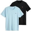 T-Shirt LEVI'S "T-Shirt Original Housemark Tee 2er Pack", Herren, Gr. XL, bunt