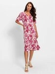 heine Jerseykleid Jersey-Kleid Kurzarm