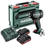 metabo Akku-Schlagschrauber SSW, 2150 U/min, 550 Nm, 18 LTX 550 BL 2 x 4 Ah...