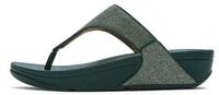Fitflop LULU SHIMMERGLITZ TOE-POST SANDALS Dianette Keilabsatz, Zehentrenner,
