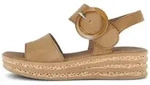 Gabor Keilsandalette, Riemchensandale, Sommerschuh mit modischer Zierschnalle