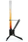 LANDMANN Feuerschale LANDMANN Feuerrohr Feuers&auml;ule Pellet Feuerstelle 132cm