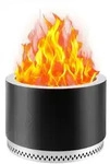 K&ouml;hko Feuerstelle Raucharmes Feuersteller silberfarben &Oslash; 49.5 cm