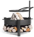 Natur24 Feuerschale Montana X Multifunktionale Feuerschale 60 x 110 x 60 cm...