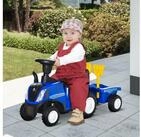 HOMCOM Rutscher Kinderfahrzeug klassische Auto Laufhilfe mit Hupe, (Kinderauto,