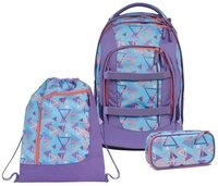 Satch Schulrucksack Pack (3tlg., inkl. Schlamperbox und Sportbeutel)