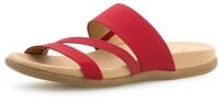 Gabor Pantolette Keilabsatz, Sommerschuh, Schlappen mit atmungsaktivem Lederfutter