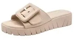 Tamaris TOUCH-IT aus Leder kein Absatz 1-27213-46 Keilpantolette TOUCH-IT