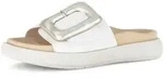 Gabor Pantolette Plateau, Schlupfschuh, Sommerschuh mit gro&szlig;er Zierschnalle