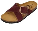 Plakton BRAMMA Pantolette Granate