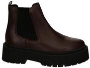 STEVE MADDEN Steve Madden Veerly Leder Stiefeletten braun Stiefelette