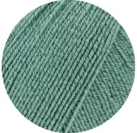 LANA GROSSA MEILENWEIT 100 COTTON BAMBOO H&auml;kelwolle, 420 m (100 Gramm), Sockenwolle