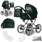 bergsteiger Kombi-Kinderwagen Venedig Retro-Kinderwagen 3in1, (10-tlg)