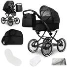 bergsteiger Kombi-Kinderwagen Venedig Retro-Kinderwagen 3in1, (10-tlg)