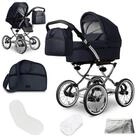 bergsteiger Kombi-Kinderwagen Venedig Retro-Kinderwagen 3in1, (10-tlg)