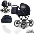 bergsteiger Kombi-Kinderwagen Venedig Retro-Kinderwagen 3in1, (10-tlg)