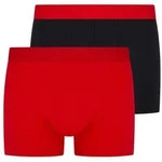 Bruno Banani Boxer Flowing (2er Pack) mit kontrastreichem Logobund
