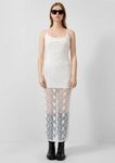 QS Maxikleid Kleid Langes Kleid aus Spitze, Vanessa Mai