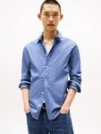 Tommy Jeans Langarmhemd Sabim Stretch Shirt Stretch Hemd, Premium, Slim Fit, mit