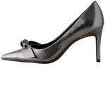 Next Forever Comfort&reg; mittelhohe Lederpumps, Schleife Pumps (1-tlg) silberfarben 37