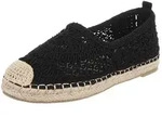 Ital-Design H&auml;kel-Espadrille f&uuml;r Damen, leicht und bequem, Freizeitshoes Slipper
