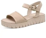 Tamaris Riemchensandale Sommerschuh, Sandalette mit markantem Plateau