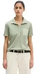 Marc O'Polo Poloshirt mit Material-Mix-Details gr&uuml;n XS (34)