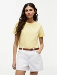 Tommy Hilfiger Kurzarmshirt REG CORP LOGO C-NK SS Baumwolle