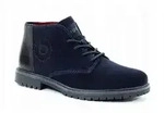 bugatti Bugatti - Barrack - Blau Stiefel blau 46
