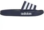 adidas Performance ADILETTE SHOWER VELCRO DKBLUE/FTWWHT/DKBLUE Badeschuh