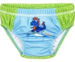 Playshoes Badehose UV-Schutz Windelhose Dino blau|gr&uuml;n 74/80