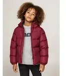 Tommy Hilfiger Daunenjacke ESSENTIAL DOWN JACKET Baby bis 2 Jahre, mit Logo-Patch und