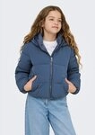 KIDS ONLY Steppjacke KOGDOLLY SHORT PUFFER JACKET OTW mit abnehmbarer Kapuze