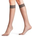 FALKE Feinkniestr&uuml;mpfe Seidenglatt Kniestr&uuml;mpfe transparent & gl&auml;nzend (1-Paar)
