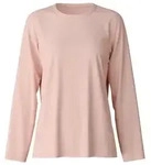 CALIDA Langarmshirt Favourites Cosy Damen (1-tlg) aus Baumwolle, pflegeleicht,