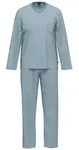 Ammann Schlafanzug Herren Pyjama lang (2 tlg) Baumwolle