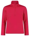 CMP Langarmshirt CMP M&auml;dchen Langarm Shirt KID G SWEAT 39E2245 rot 104 (4J)