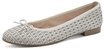 Tamaris Ballerina Blockabsatz, Schlupfschuh, Businesschuh mit Touch It-Ausstattung