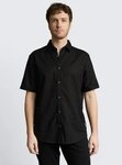 TOM TAILOR Kurzarmhemd Blusen & Shirts Regular Fit Kurzarmhemd mit Leinenanteil
