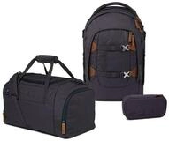 Satch Schulrucksack Pack (3tlg., inkl. Schlamperbox und Sporttasche)