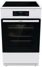 GORENJE Induktions-Standherd GEIT5C60WPG, mit 1-fach-Teleskopauszug, Aqua Clean,